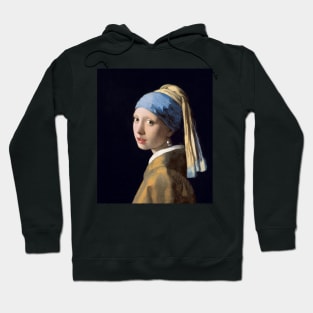 Girl with a Pearl Earring by Jan Vermeer Hoodie